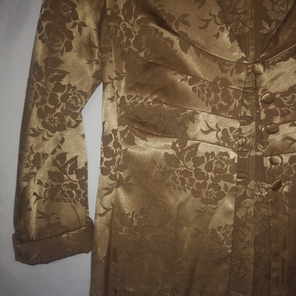 Ruby Rox 9 Gold Fancy Rose Engraved Jacket - Picture 2 of 4